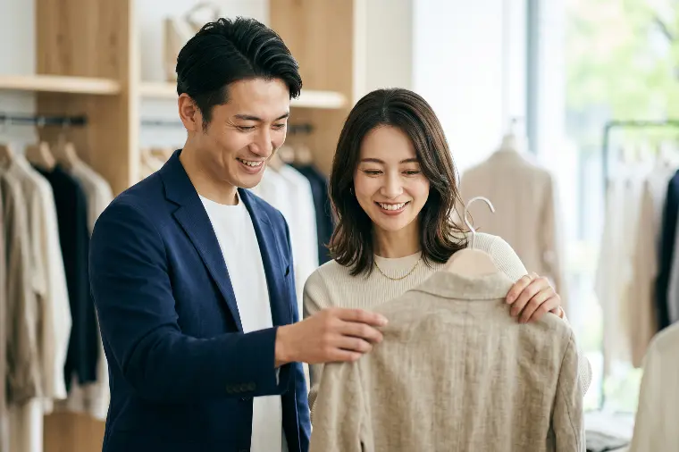 婚活への近道 ! お買い物同行で第一印象が変わります♪