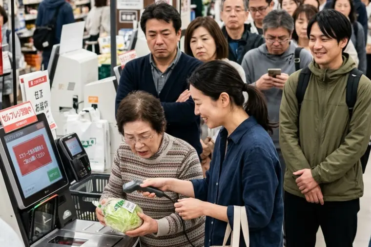 人助けは恥ずかしい!?