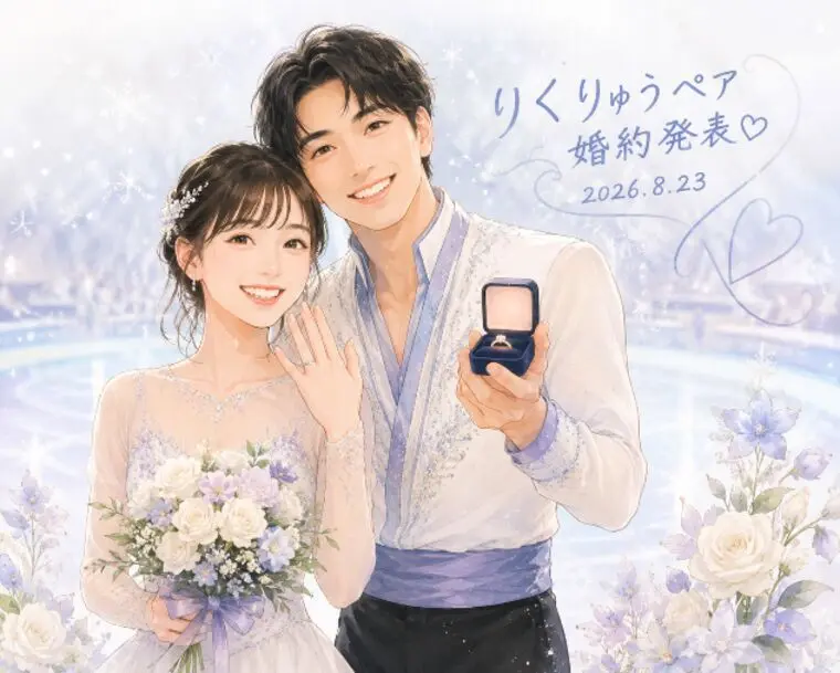 りくりゅうペア婚約発表「支え合える人」と出会うということ