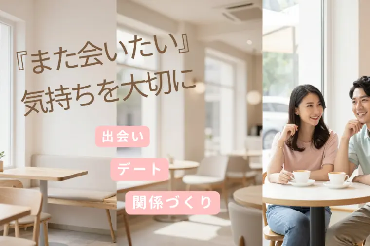 結婚相談所「また会いたい」を伝えることから始まるご縁