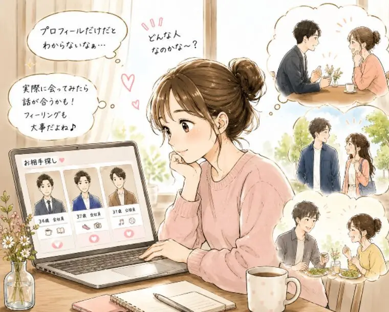 会ってみなきゃ、わからないよ