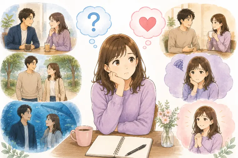 3回会っても気持ちが動かない。交際を続けるべき？