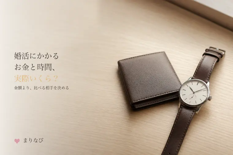 婚活にかかるお金と時間、実際いくら？