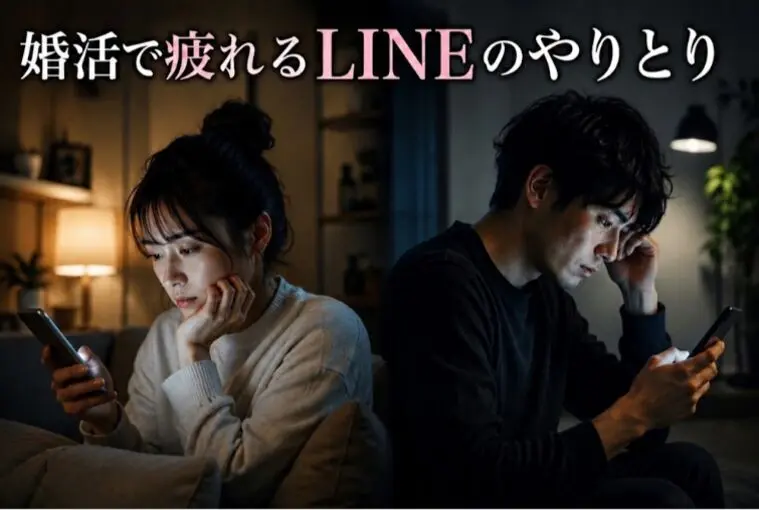 婚活のLINE、頑張りすぎていませんか？
