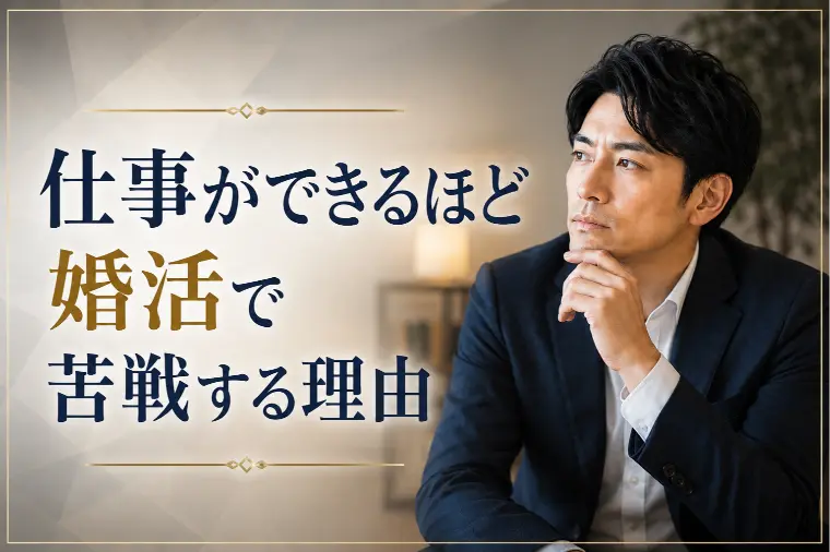 仕事ができるほど婚活で苦戦する理由