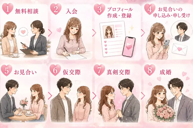 結相談所は最終手段？現代の結婚相談所とは
