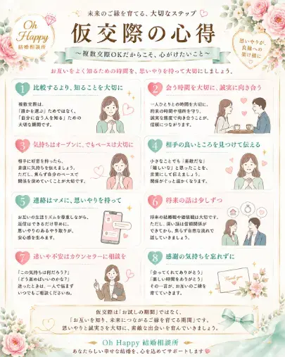 Oh Happy 結婚相談所「仮交際、何人と同時に付き合えばいいの？」- 2