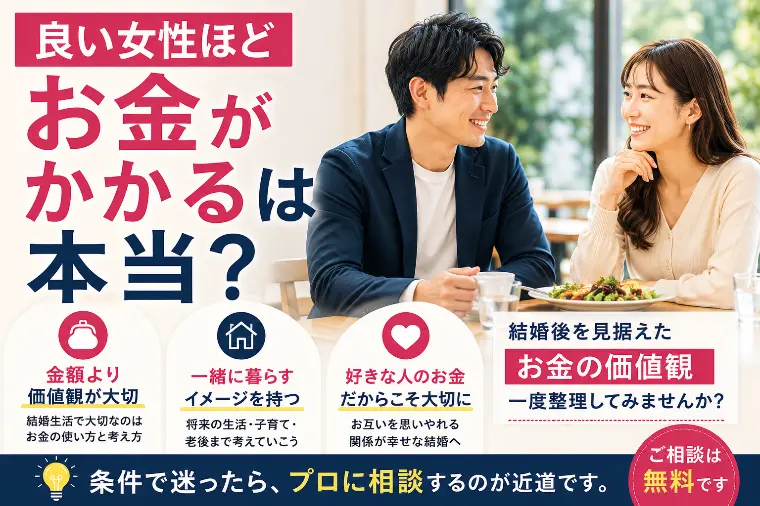 「良い女性ほどお金がかかる」は本当？