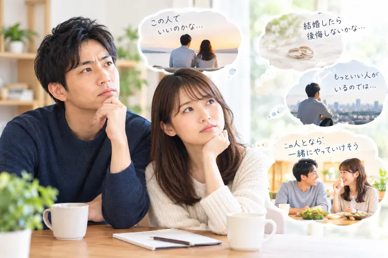 結婚を決めるのが怖くなったとき
