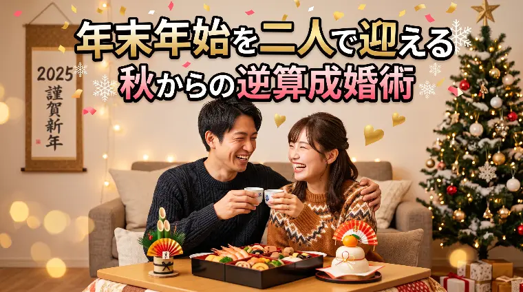 年末年始を二人で迎える秋からの逆算成婚術