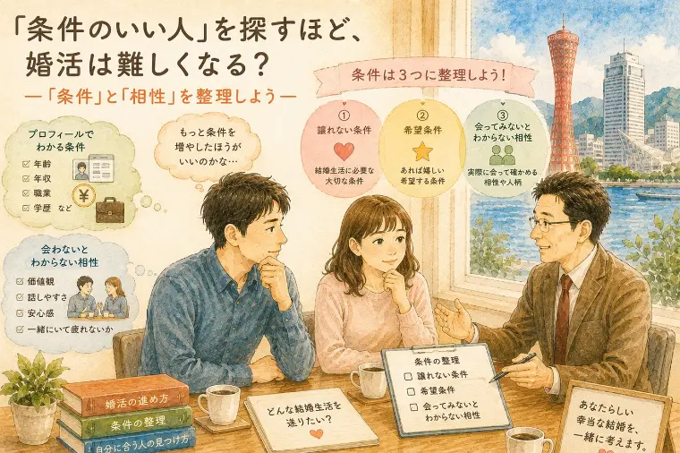 「条件のいい人」を探すほど、婚活は難しくなる？