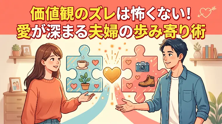 価値観のズレは怖くない！愛が深まる夫婦の歩み寄り術