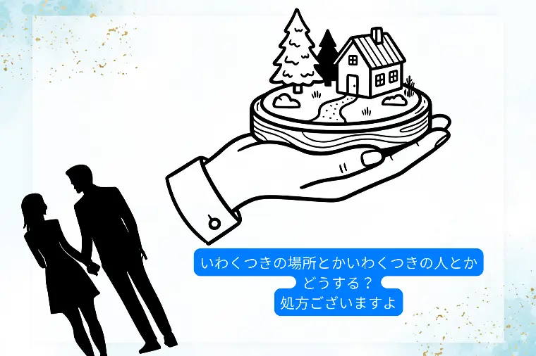 いわく付きの場所？いわくつきの人？危険な香り！