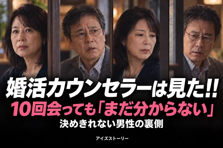 婚活カウンセラーは見た！決めきれない男性の裏側