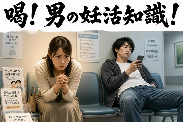 婚活と同時に即学習！　『男の妊活！』