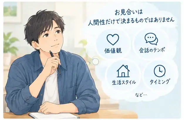 ゆう　マトリモーニオ「お見合いで断られて落ち込む前の「反省」と「振り返り」」- 2