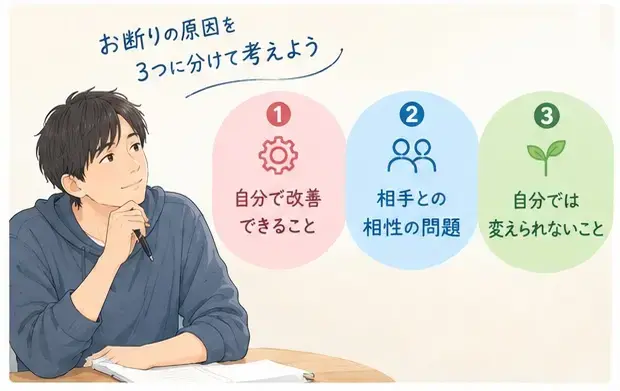 ゆう　マトリモーニオ「お見合いで断られて落ち込む前の「反省」と「振り返り」」- 3