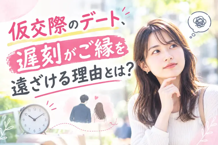 仮交際のデート、遅刻がご縁を遠ざける理由とは？