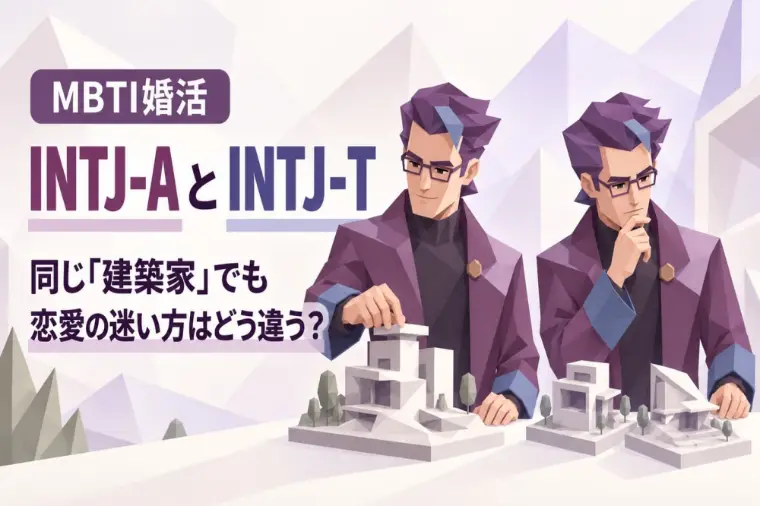 【MBTI】INTJの-Aと-Tで婚活はどう違う？