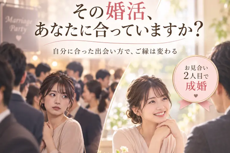 婚活を始めようと考えるとき…