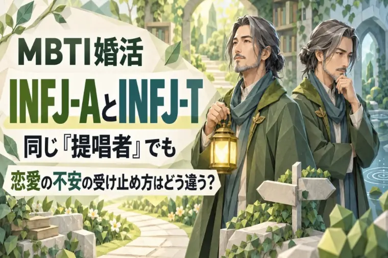 INFJ(提唱者)の-Aと-Tの違い！婚活はどう変わる？