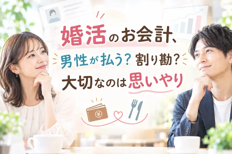 婚活のお会計、男性が払う？割り勘？大切なのは思いやり