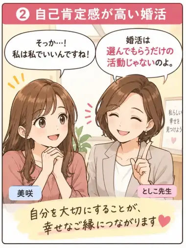 Kotopuro（寿プロデュース）「「また断られた…」婚活で自己肯定感を育てる7つの方法💛」- 3