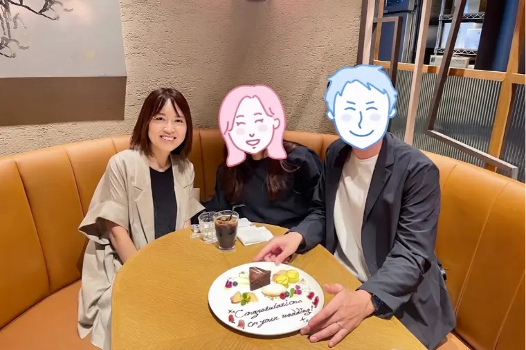 32歳女性会員さまと成婚のお祝い♡