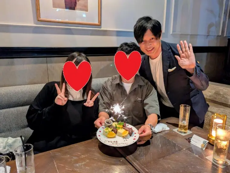ご成婚された元会員さまとお食事会でした！
