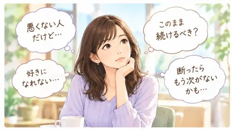 ゆう　マトリモーニオ「仮交際を続けるか「迷った」時に考えたいこと」- 2