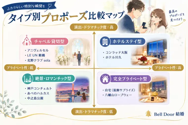 Bell Door結婚「関西でプロポーズするなら？失敗しない場所の選び方」- 2