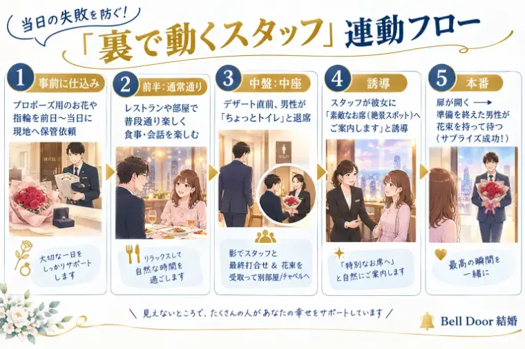 Bell Door結婚「関西でプロポーズするなら？失敗しない場所の選び方」- 3