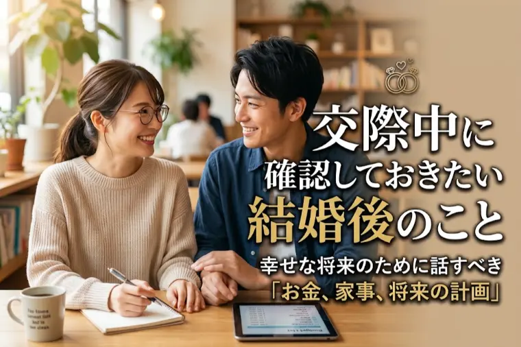 交際中に確認しておきたい、結婚後の大切なこと