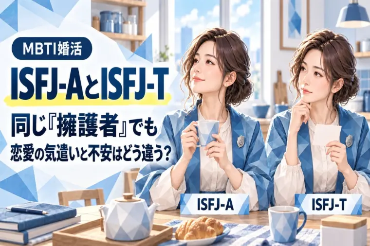 ISFJ(擁護者)の-Aと-Tで違う？2つの恋愛パターン
