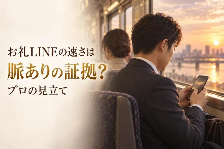 お礼LINEの速さは脈ありの証拠？プロの見立て