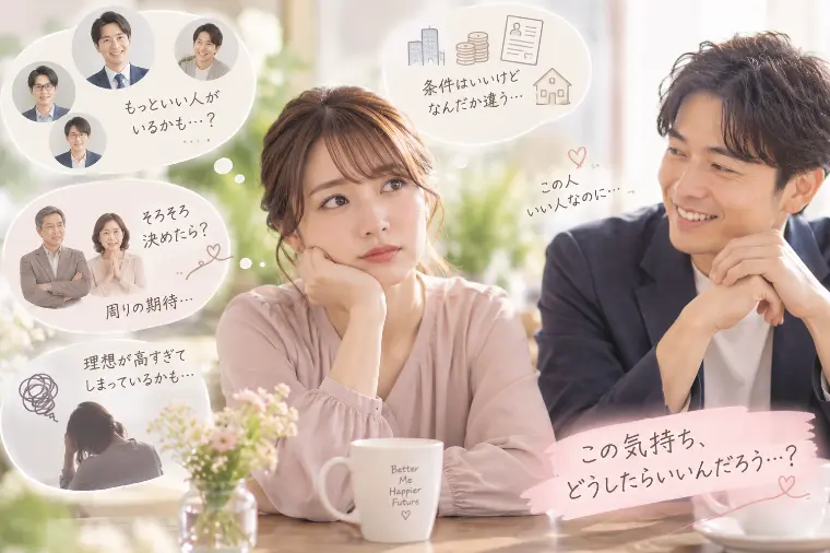 【気持ちが下がってしまう…婚活で起こる4つのこと】仙台