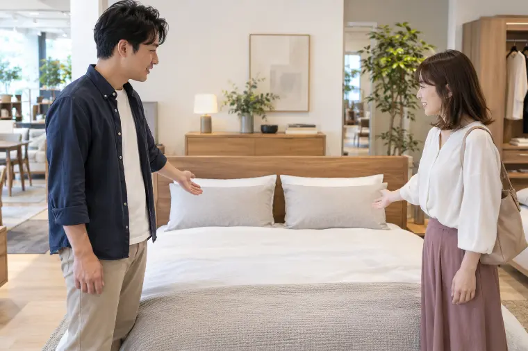 寝室は一緒がいい？別がいい？