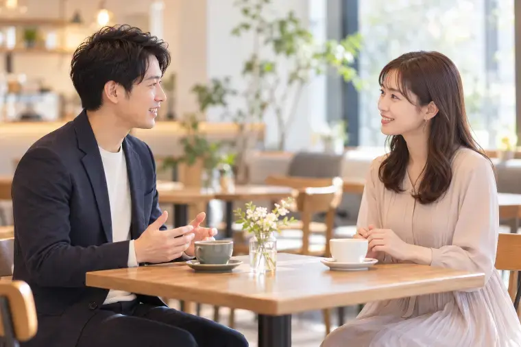 婚活サポート スマイルリンク「仮交際の初デート、何を話す？お見合いの続きからで大丈夫」- 2