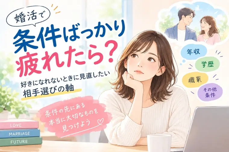  婚活で「好きになれない」を感じたら