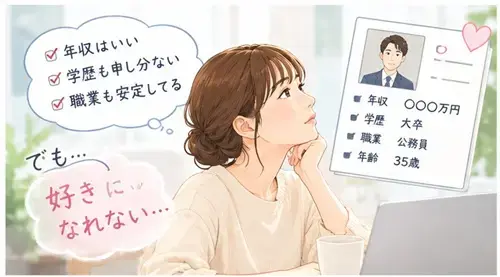 ゆう　マトリモーニオ「 婚活で「好きになれない」を感じたら」- 2