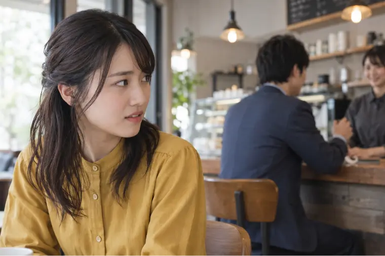 お見合い中、店員さんへの態度が気になったら？