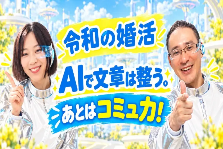 AIで文豪になれる？婚活で文章力を補うコツ