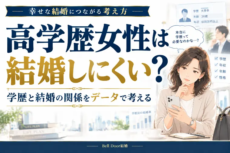 【高学歴女性の婚活】学歴が結婚に与える影響とは？