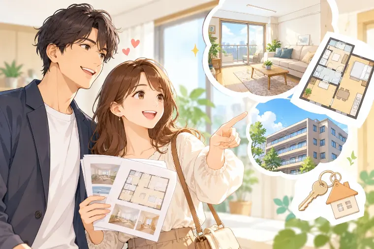結婚前の同棲、お部屋探しで失敗しないためのポイントとは？