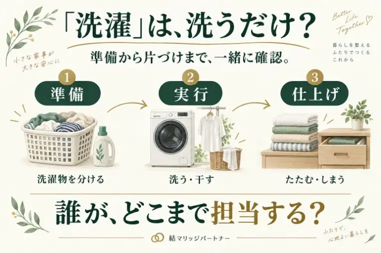 結マリッジパートナーLink「「家事は手伝うよ」その一言に迷ったら」- 2