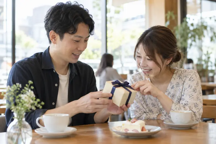 仮交際中の誕生日プレゼントは？