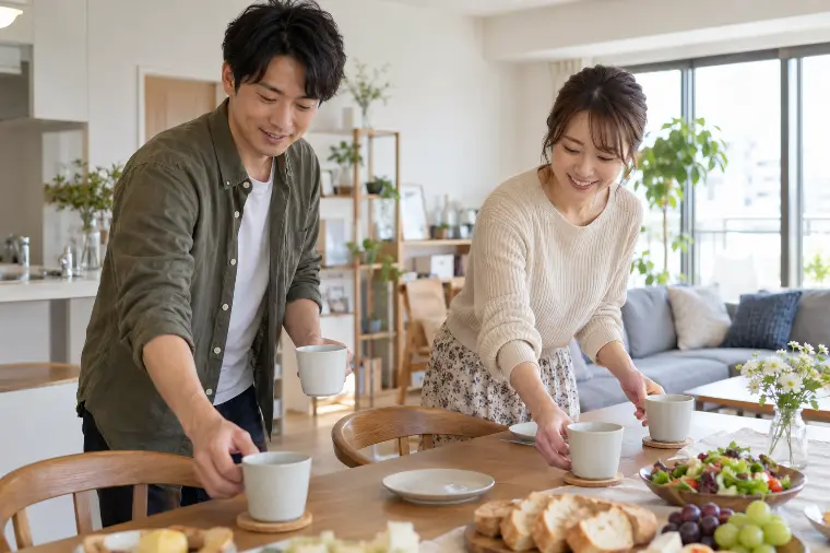 結婚後の来客ルールを話そう