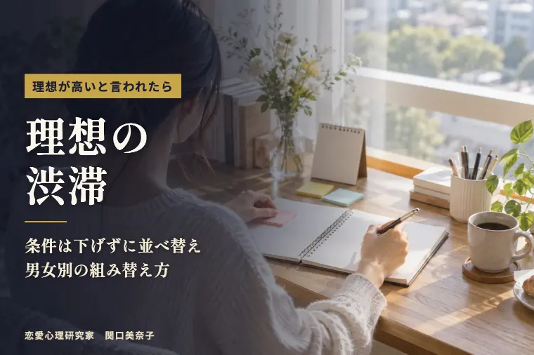 婚活で理想が高いと言われたら｜高望みの正体は理想の渋滞