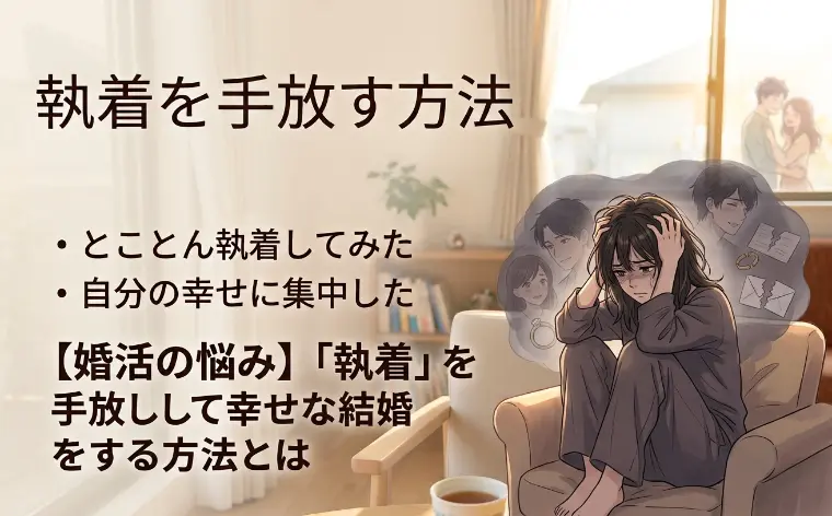 【婚活の悩み】「執着」を手放して幸せな結婚をする方法とは