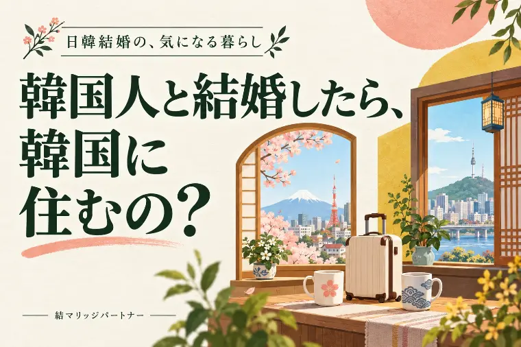 韓国人と結婚したら、韓国に住むの？